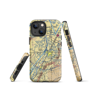 Idaho Falls Regional Airport (IDA) VFR Sectional  Tough iPhone Case