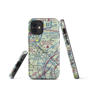 Ideal Mfg Corp Airport (NJ69) VFR Sectional  Tough iPhone Case