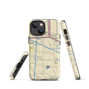 Ike John Private Airport (SD60) VFR Sectional  Tough iPhone Case