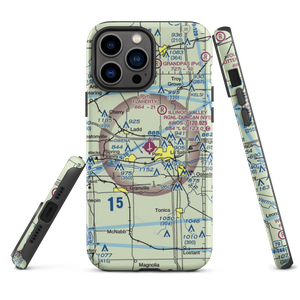 Illinois Valley Regional Airport-Walter A Duncan Field (VYS) VFR Sectional  Tough iPhone Case