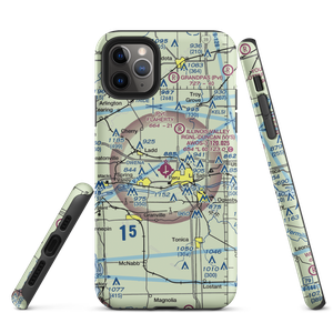 Illinois Valley Regional Airport-Walter A Duncan Field (VYS) VFR Sectional  Tough iPhone Case