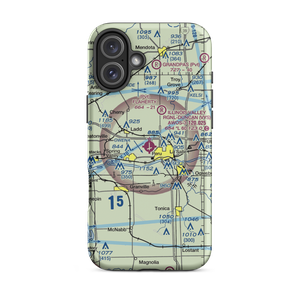 Illinois Valley Regional Airport-Walter A Duncan Field (VYS) VFR Sectional  Tough iPhone Case