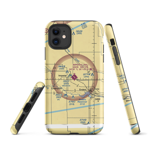 Imperial Municipal Airport (IML) VFR Sectional  Tough iPhone Case