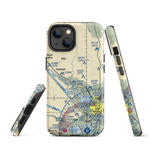 In the Air Boys (US-0339) VFR Sectional  Tough iPhone Case