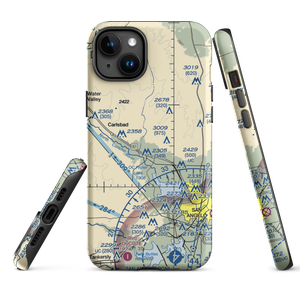 In the Air Boys (US-0339) VFR Sectional  Tough iPhone Case