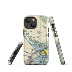 In the Air Boys (US-0339) VFR Sectional  Tough iPhone Case