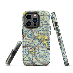 In The Trenches Airport (XS02) VFR Sectional  Tough iPhone Case