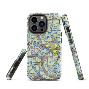 In The Trenches Airport (XS02) VFR Sectional  Tough iPhone Case