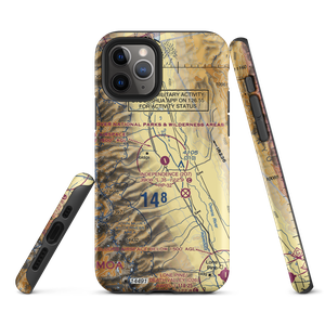 Independence Airport (2O7) VFR Sectional  Tough iPhone Case