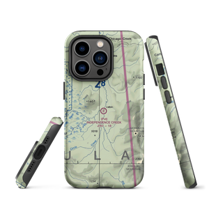 Independence Creek Airport (2AK9) VFR Sectional  Tough iPhone Case