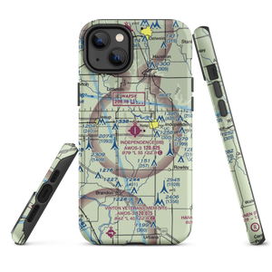 Independence Municipal Airport (IIB) VFR Sectional  Tough iPhone Case