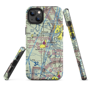 Independence State Airport (7S5) VFR Sectional  Tough iPhone Case