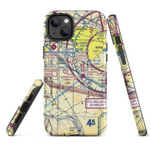 Indian Creek Ranch Airport (3ID7) VFR Sectional  Tough iPhone Case
