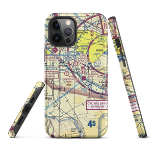 Indian Creek Ranch Airport (3ID7) VFR Sectional  Tough iPhone Case