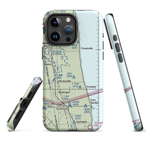 Indian Creek Ranch Airport (56G) VFR Sectional  Tough iPhone Case