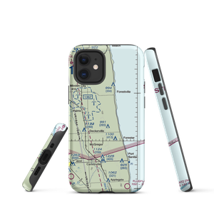 Indian Creek Ranch Airport (56G) VFR Sectional  Tough iPhone Case