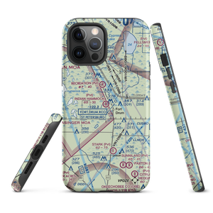 Indian Hammock Airport (FL75) VFR Sectional  Tough iPhone Case