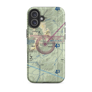 Indian Mountain LRRS Airport (UTO) VFR Sectional  Tough iPhone Case