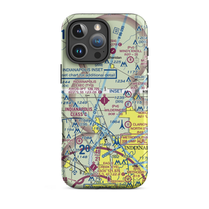 Indianapolis Executive Airport (TYQ) VFR Sectional  Tough iPhone Case