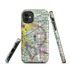 Indianapolis Regional Airport (MQJ) VFR Sectional  Tough iPhone Case