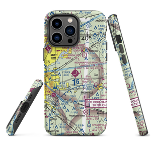 Indianapolis Regional Airport (MQJ) VFR Sectional  Tough iPhone Case