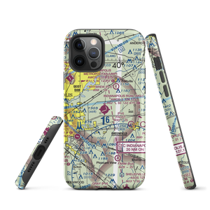 Indianapolis Regional Airport (MQJ) VFR Sectional  Tough iPhone Case