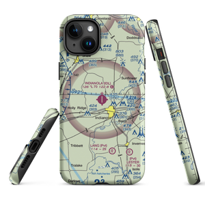Indianola Municipal Airport (IDL) VFR Sectional  Tough iPhone Case
