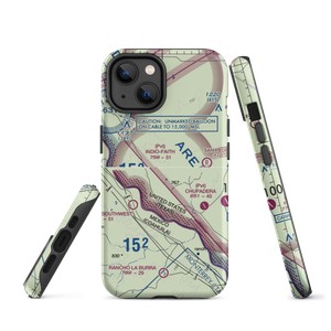 Indio-Faith Airport (2XS2) VFR Sectional  Tough iPhone Case