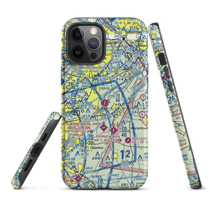 Inductotherm Airport (3NJ6) VFR Sectional  Tough iPhone Case