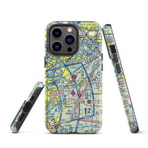 Inductotherm Airport (3NJ6) VFR Sectional  Tough iPhone Case