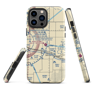 Ingalls Municipal Airport (30K) VFR Sectional  Tough iPhone Case