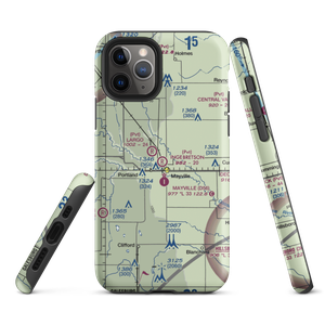 Ingebretson Airspray Airport (7NA4) VFR Sectional  Tough iPhone Case
