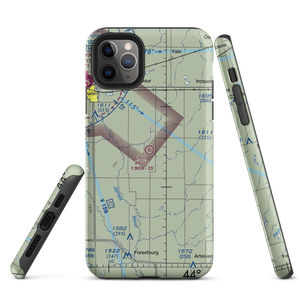 Ingle Airport (SD43) VFR Sectional  Tough iPhone Case