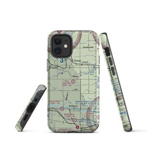 Inkster Airport (ND24) VFR Sectional  Tough iPhone Case