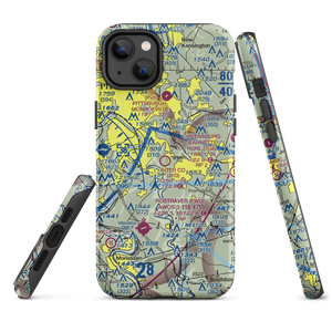 Inter County Airport (31D) VFR Sectional  Tough iPhone Case