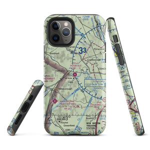 Intervale Airport (NH86) VFR Sectional  Tough iPhone Case