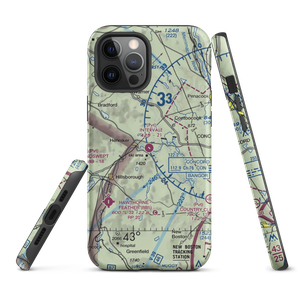 Intervale Airport (NH86) VFR Sectional  Tough iPhone Case
