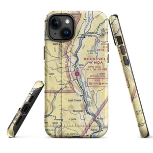 Ione Municipal Airport (S23) VFR Sectional  Tough iPhone Case