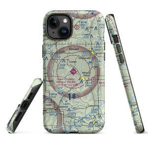 Iowa County Airport (MRJ) VFR Sectional  Tough iPhone Case