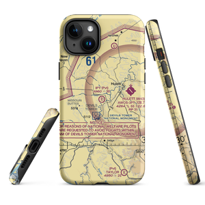 Ipy Ranch Airport (WY14) VFR Sectional  Tough iPhone Case