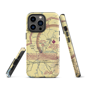 Ipy Ranch Airport (WY14) VFR Sectional  Tough iPhone Case