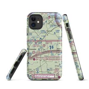 Ira's Airstrip (52AR) VFR Sectional  Tough iPhone Case