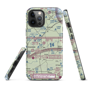 Ira's Airstrip (52AR) VFR Sectional  Tough iPhone Case
