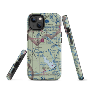 Irish Creek Airfield (SN51) VFR Sectional  Tough iPhone Case