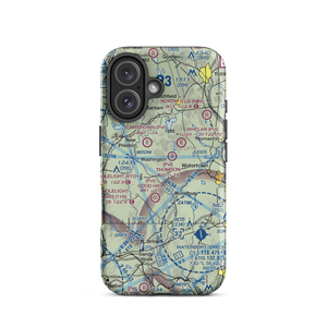 Irish Hills Farms Airport (33CT) VFR Sectional  Tough iPhone Case