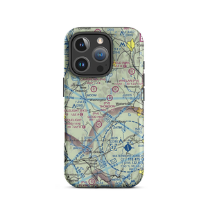 Irish Hills Farms Airport (33CT) VFR Sectional  Tough iPhone Case