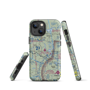 Iron County Airport (50D) VFR Sectional  Tough iPhone Case