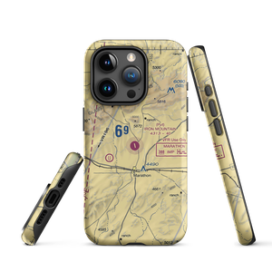 Iron Mountain Ranch Airport (5TE5) VFR Sectional  Tough iPhone Case