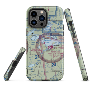 Irons Point Seaplane Base (MY38) VFR Sectional  Tough iPhone Case