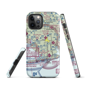 Irwin Farms Airport (4AL2) VFR Sectional  Tough iPhone Case